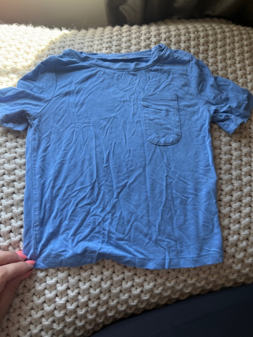 Kyte Periwinkle Pocket Tee